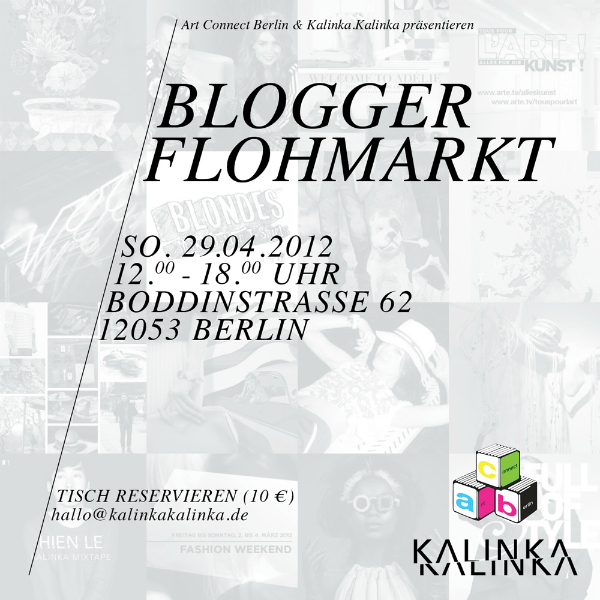 blogger flohmarkt berlin