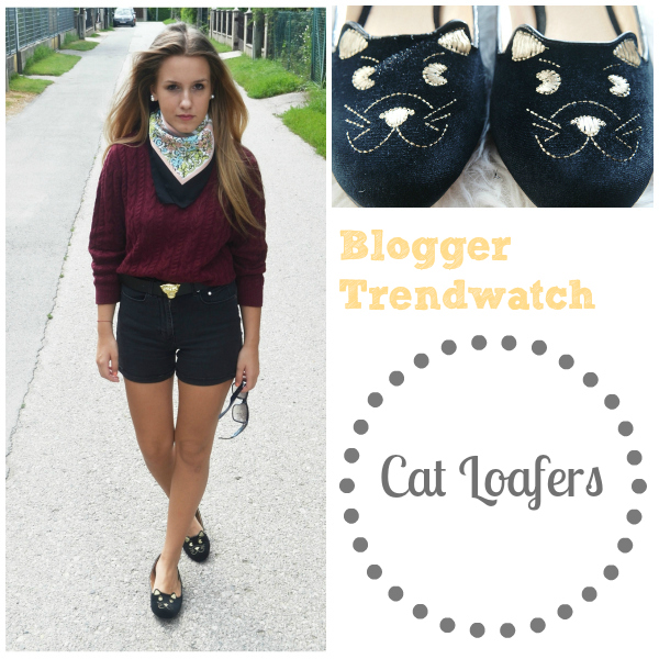 katzenschuhe cat loafers blogger