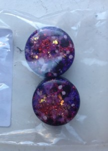 galaxy schmuck ohrringe plugs