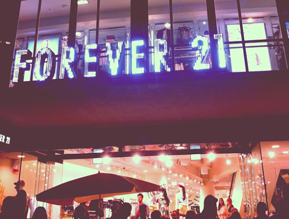 forever21 eroeffnung